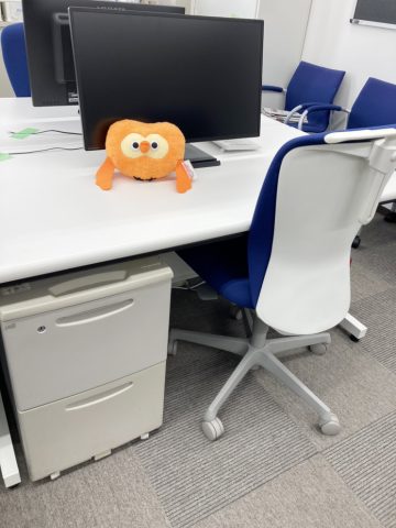 新入社員の方のお席