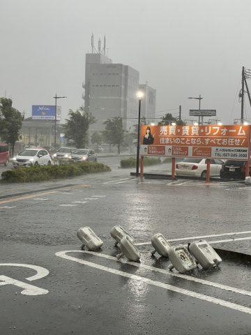 昨日の高崎市はヒョウ!みなさん大丈夫でしたか?