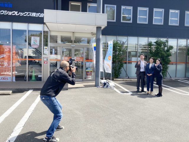 賃貸スタッフの撮影会
