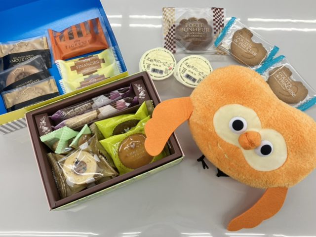 甘いお菓子に癒されます♪
