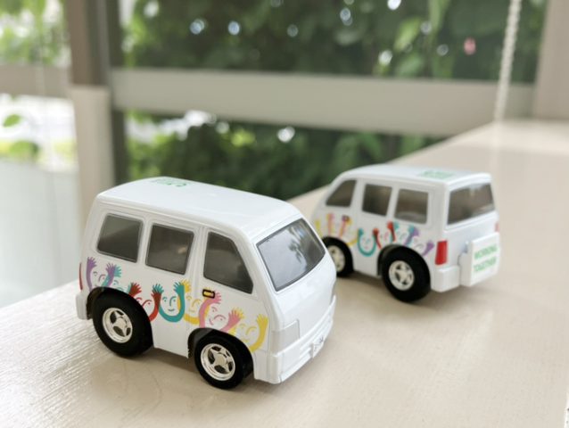 福祉車両のかわいいチョロQ