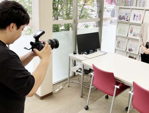 スタッフ写真の撮影会