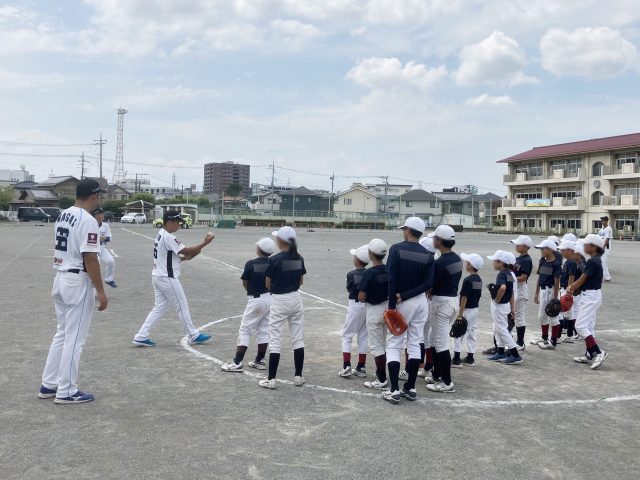子供たちへプロ選手が野球指導2024 / 群馬ダイヤモンドペガサス