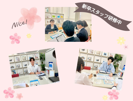 新卒スタッフ研修中②