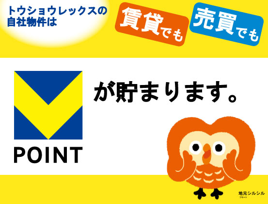 Vポイントがたまります♪
