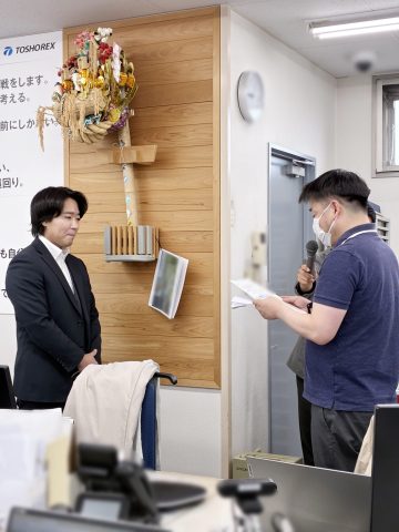今月も社内表彰を行いました