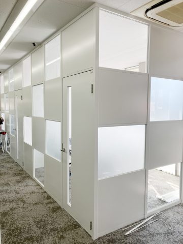 打ち合わせスペース増設工事